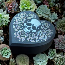 Skull Heart Box 3d model