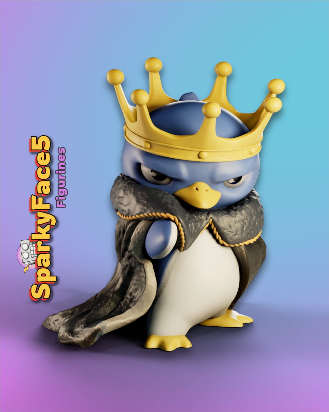 King Penguin 3d model