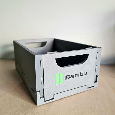 Bambu foldable box 3d model