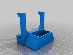 Simple electrician scissors insert for ikea Skadis 3d model