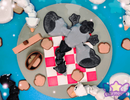 The Honk Zone - Goose Flexi Picnic Set 3d model