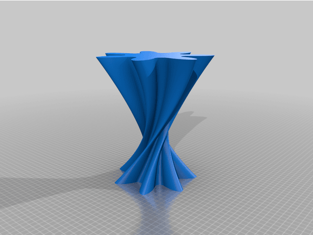 Spiral vase 3d model
