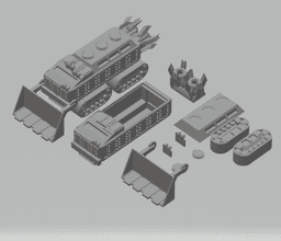 FHW: Tunnel Rats Battlemover Apc Kit 3d model