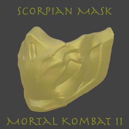 Scorpian-mk-11-Mask.stl 3d model