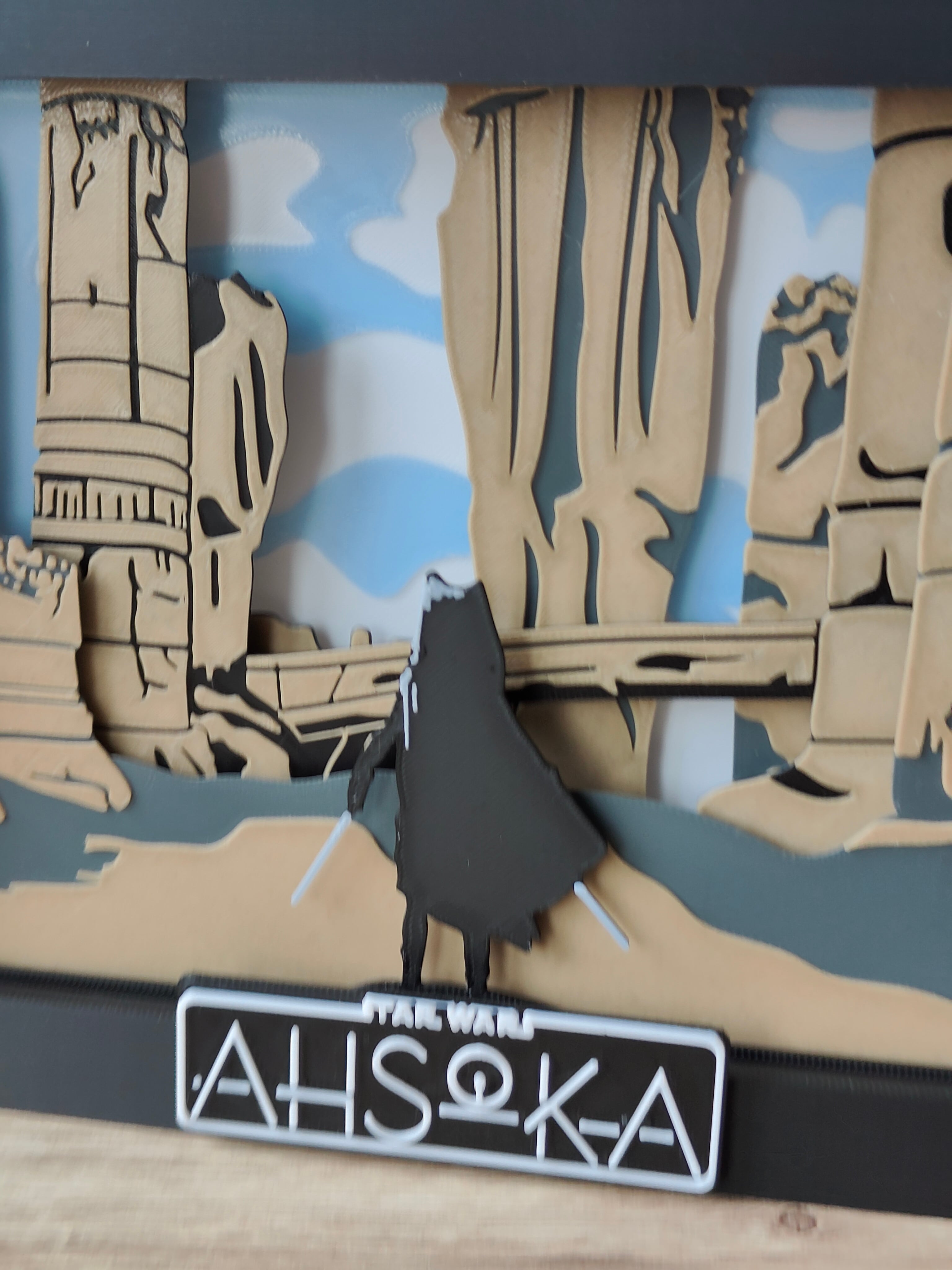 Ahsoka Arcana Shadow Box 3d model