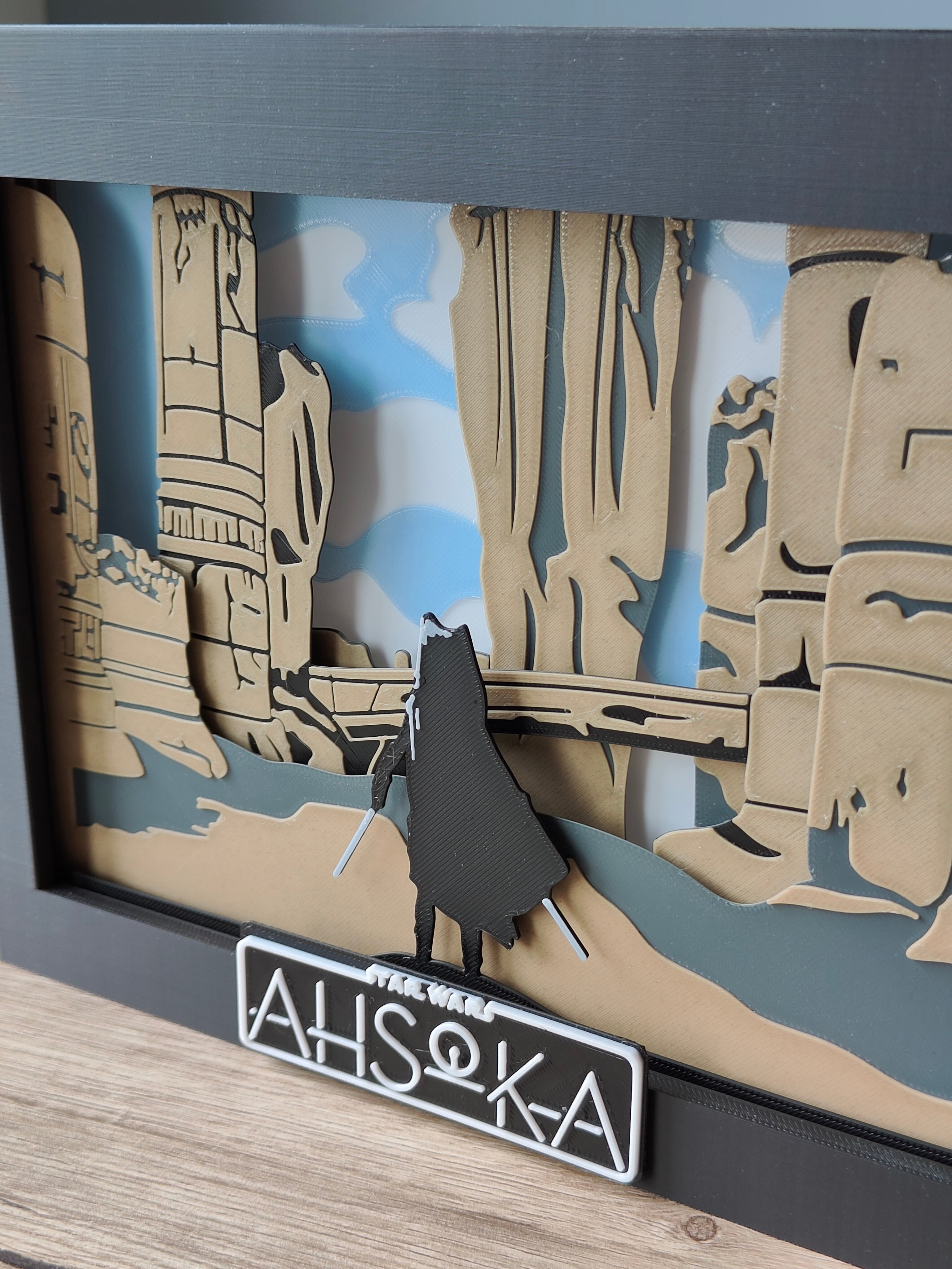 Ahsoka Arcana Shadow Box 3d model