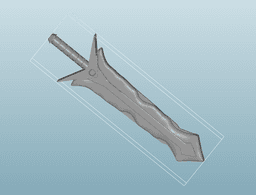 Dairanger Master Kaku Sword LC.stl 3d model