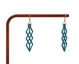 Cute keychain / earrings 3d model