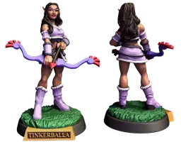 Tinkerballa from "The Guild" 3d model
