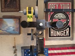 Dual Change fractional plate holder bolt on to power rack Olympic weights plates 3d model