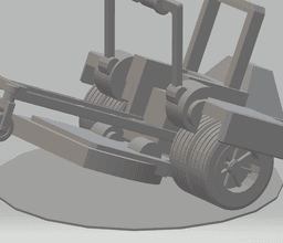 FHW:Lawnmower concept 3d model