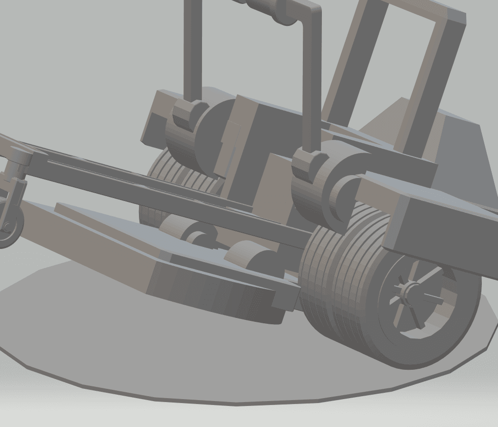 FHW:Lawnmower concept 3d model