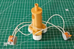 Spot Light Plant Lamp Mod.step 3d model