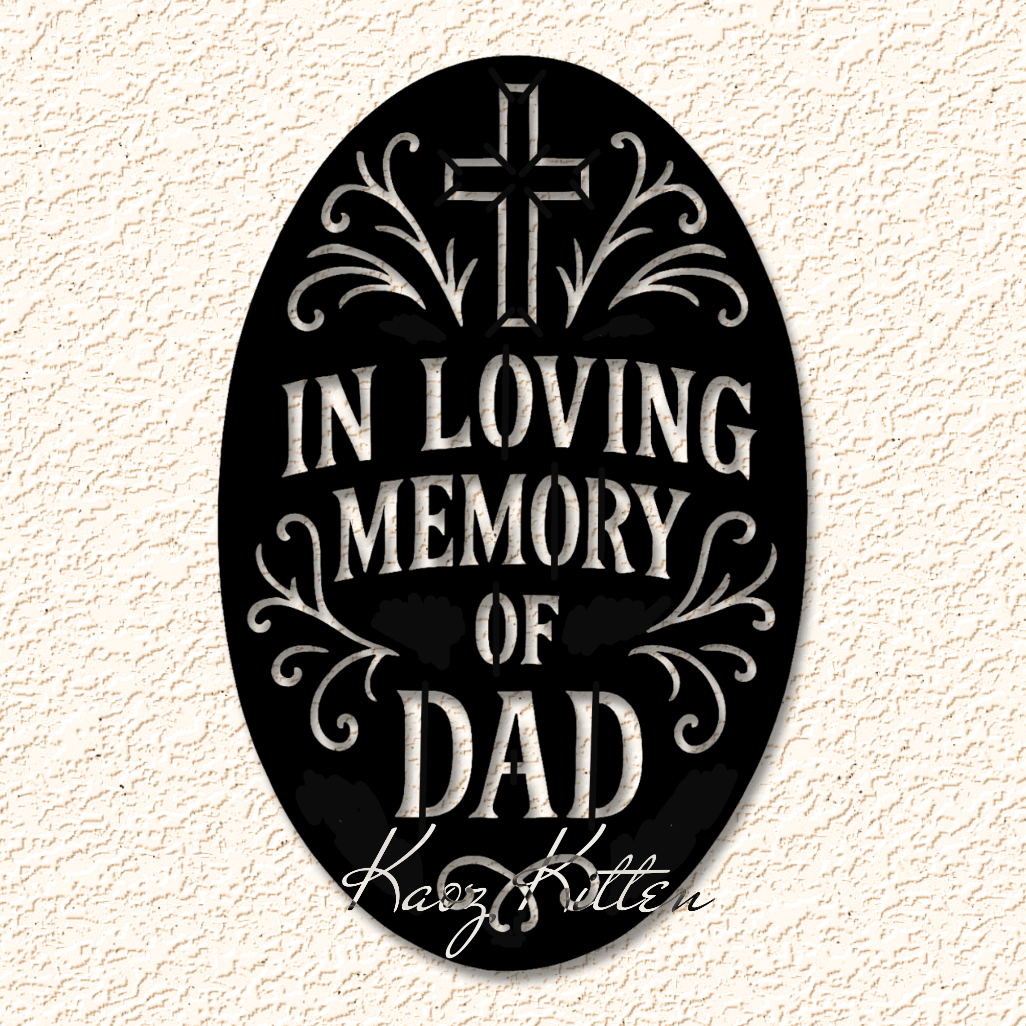 Loving memory of dad 3d model