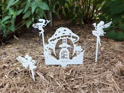 Fairy Garden Art set 3d model