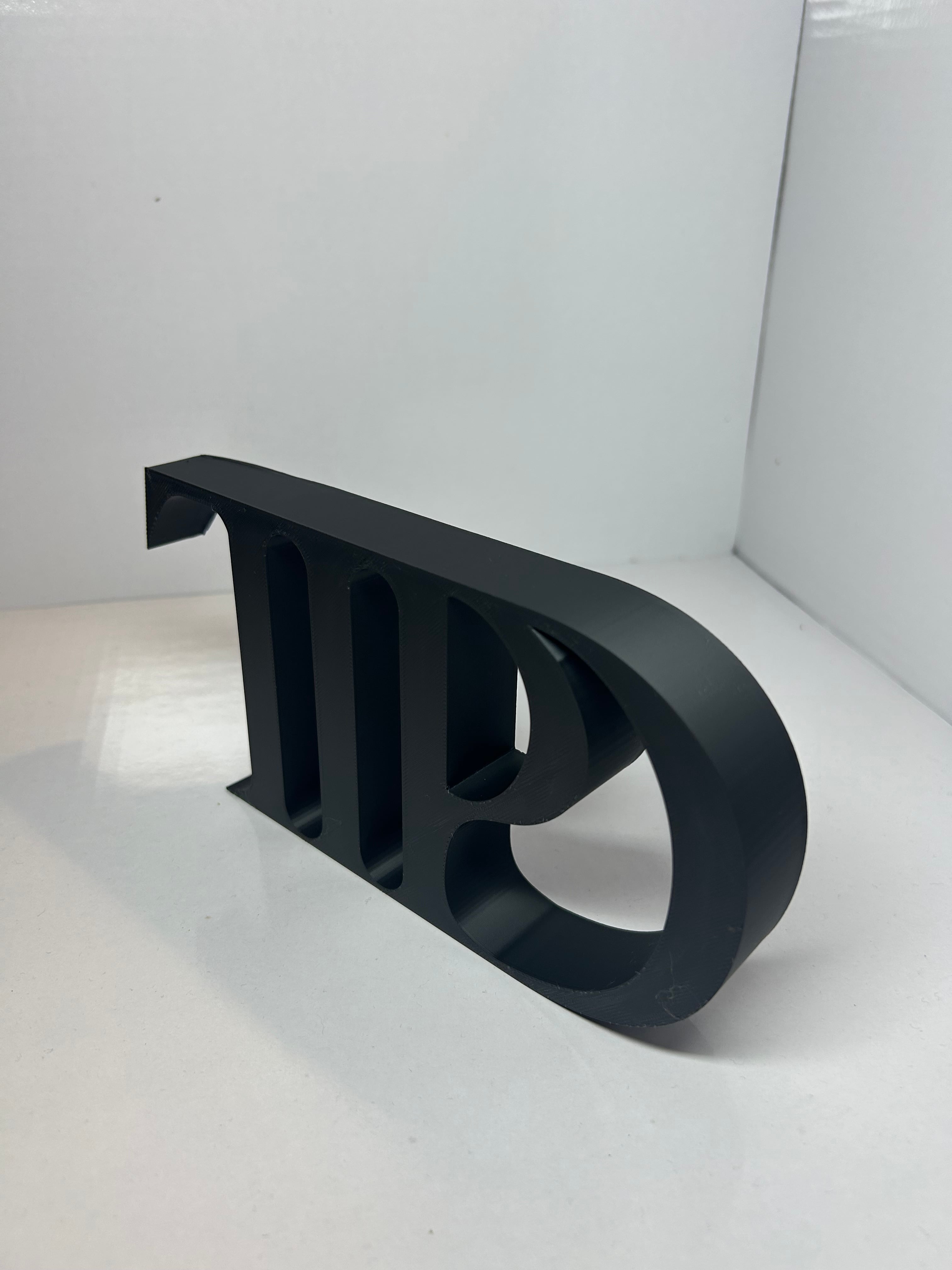 The Tortured Poets Department Letter Stand 3d model