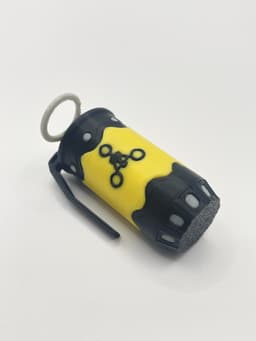 Helldivers 2 G4 Gas Grenade Replica Prop Gadget Cosplay 3d print 3d model