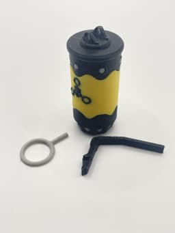 Helldivers 2 G4 Gas Grenade Replica Prop Gadget Cosplay 3d print 3d model