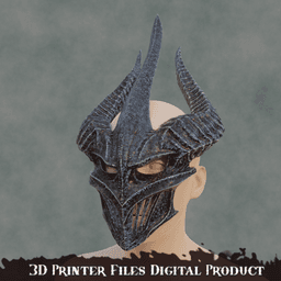 Fantasy Flame Atronach Mask TES Oblivion 3d model