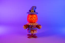 Lighted Scarecrow Clicker 3d model