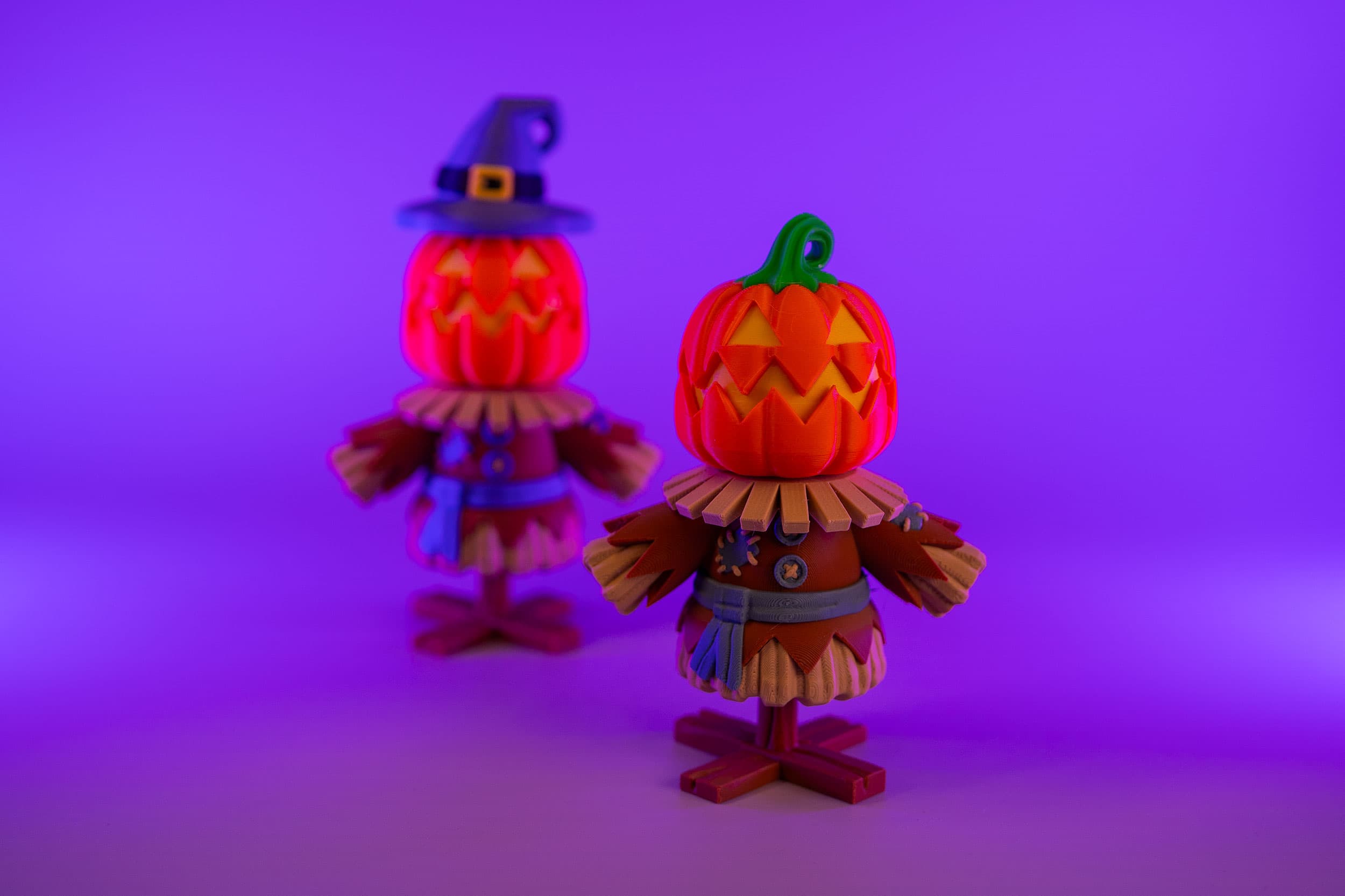 Lighted Scarecrow Clicker 3d model