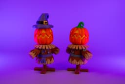 Lighted Scarecrow Clicker 3d model