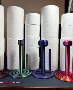Paper towel holder V4 3d model
