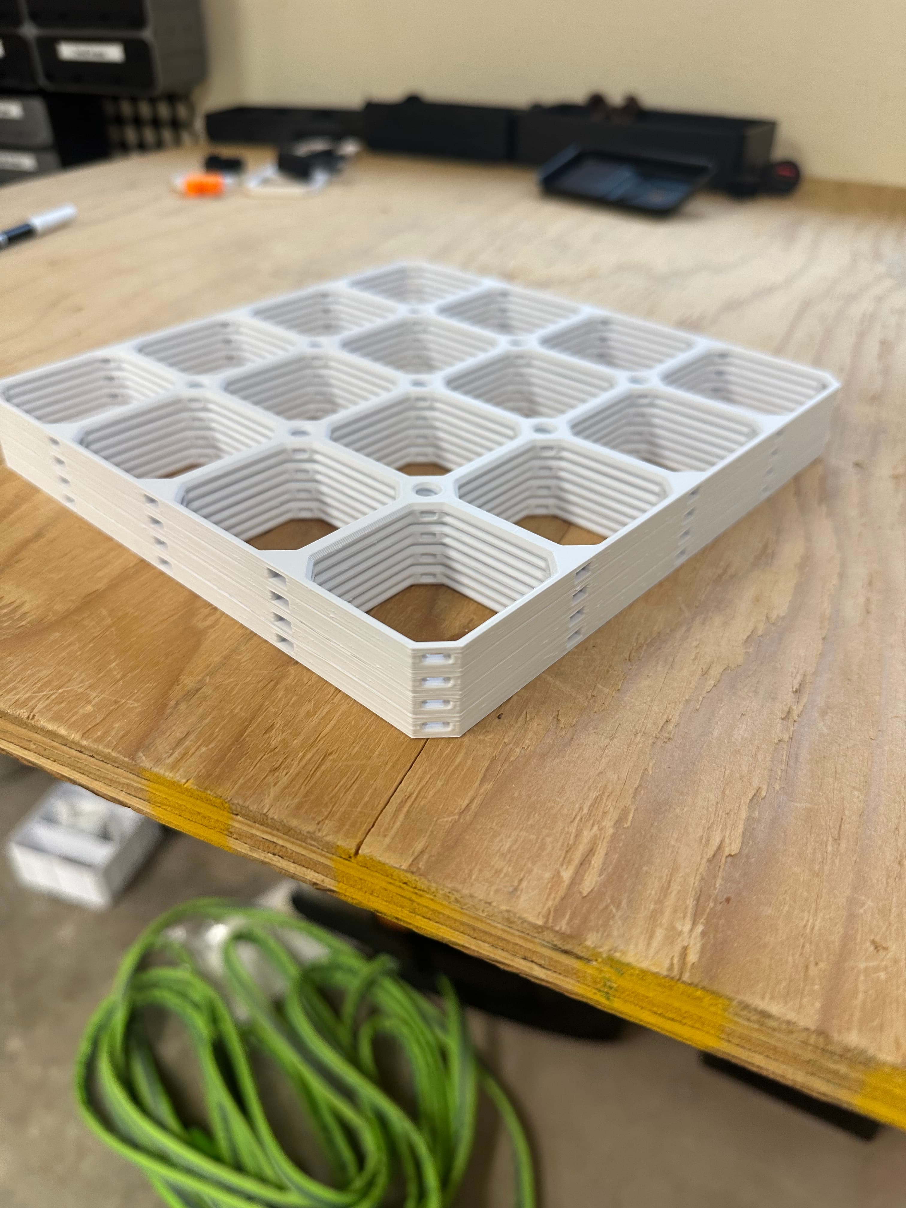 Stacks are one of the best features of the Multiboard ecosystem. Individual plates are faster, but stacks are great for people like me who print for fun, and their printer is running unattended while I am working in the office. I had small issues at the part-to-part interface where there were some pieces of plates that stuck to the other plate, but this is calibration on my end.
