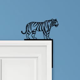 Tiger Door Corner Decor 3d model