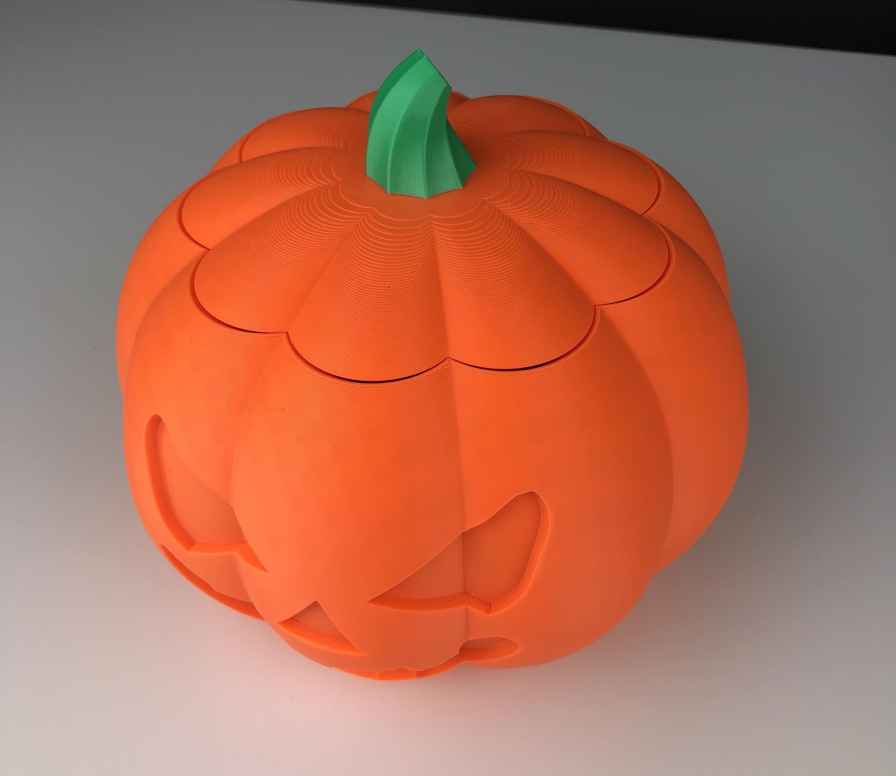Halloween Pumpkin Bucket Treat 3d model