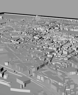 ISTANBUL, Skyline 3d map 3d model