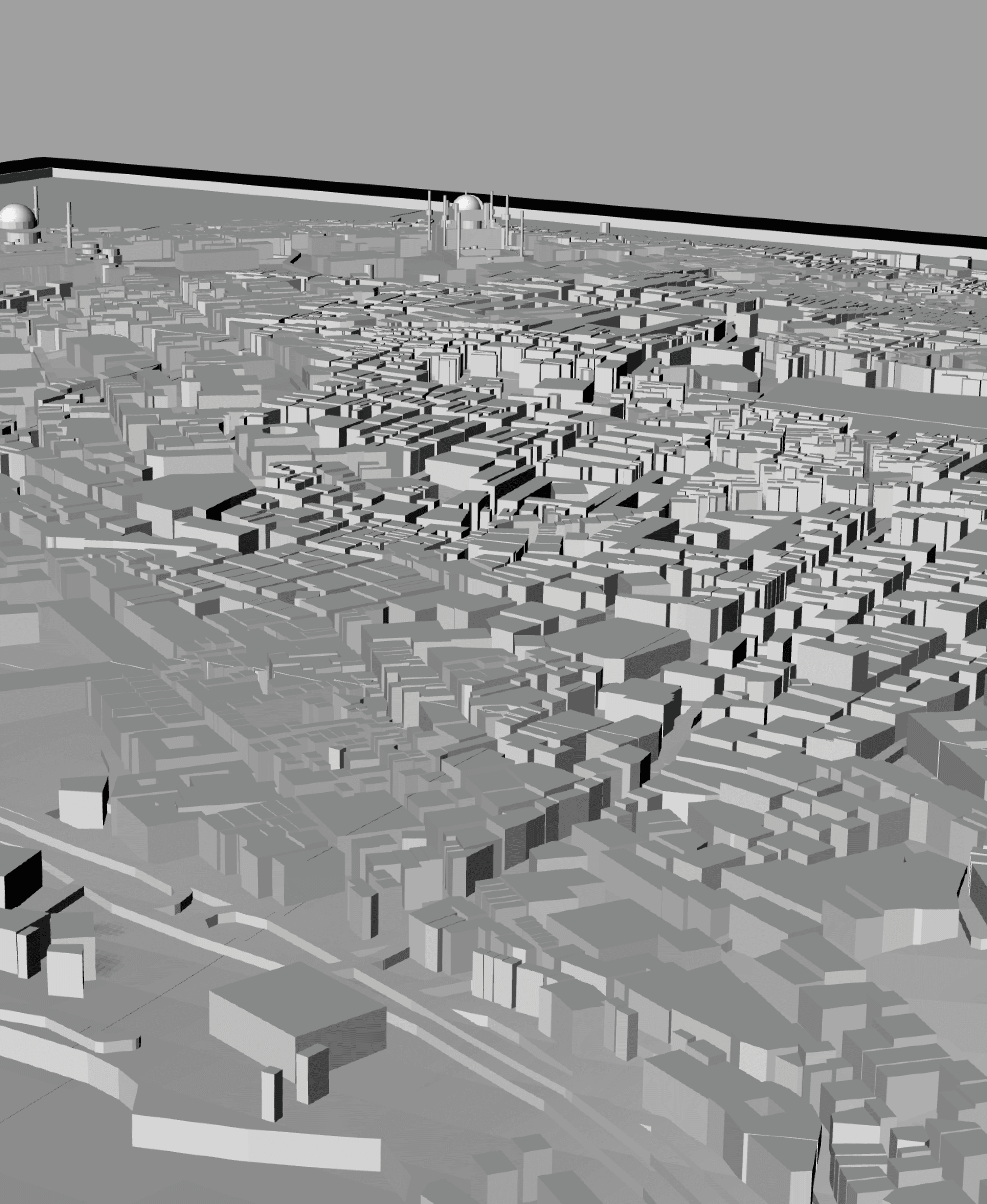 ISTANBUL, Skyline 3d map 3d model