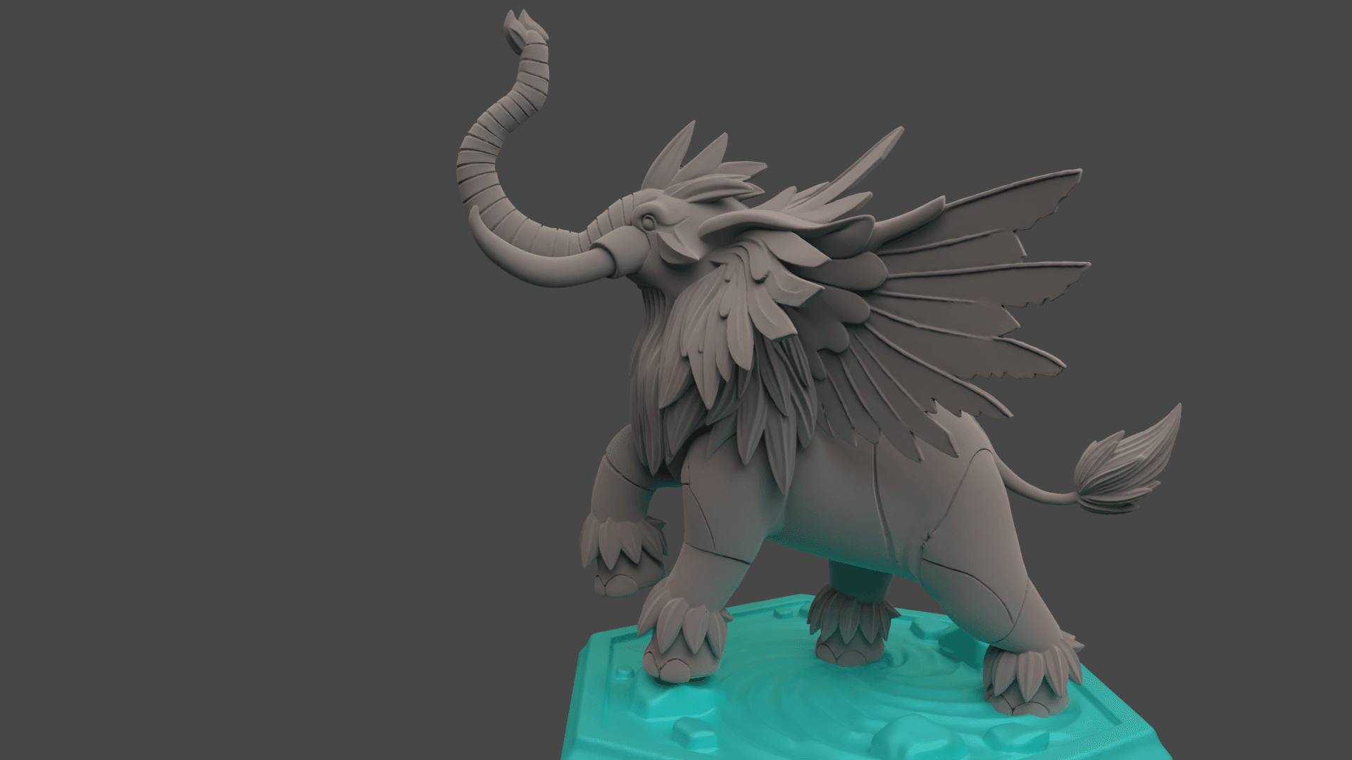 Aethertusk – The Sky Guardian (Gen 2) 3d model