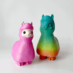 Alpaca Footling 3d model