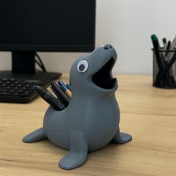 Seal * Pencil Holder 3d model