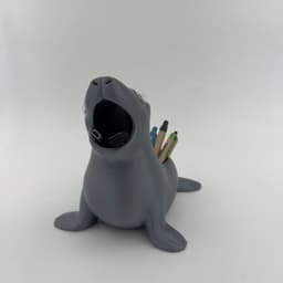 Seal * Pencil Holder 3d model