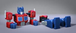 Optimus Prime Blokees 3d model