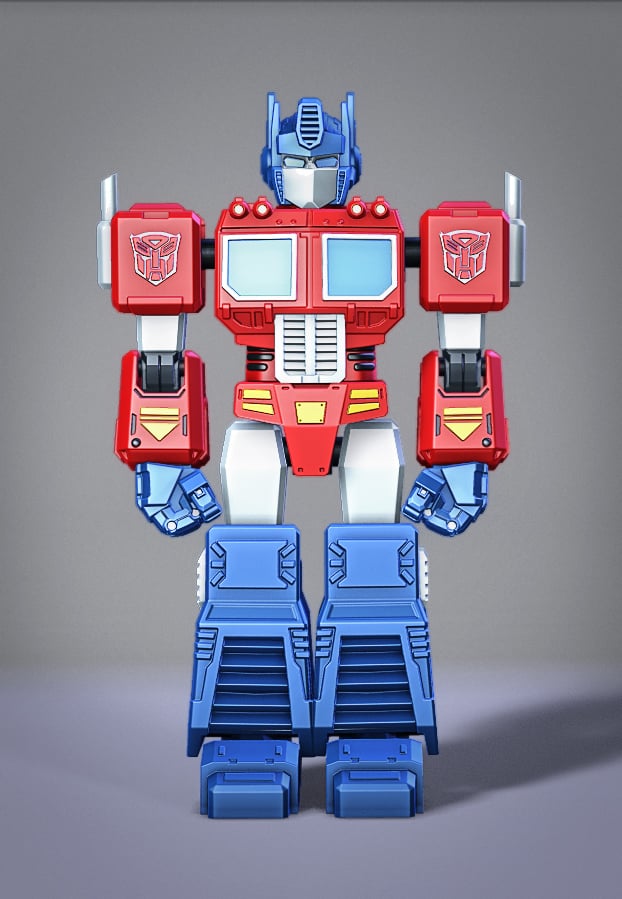 Optimus Prime Blokees 3d model