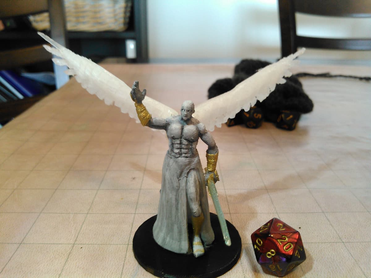 Angel - Angel - 3d printed - D&D - 3d model