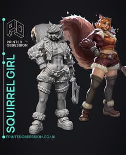 Squirrel Girl - Marvel Rivals - Fan Art 3d model