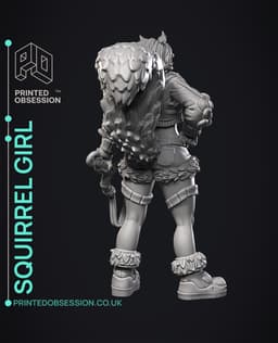Squirrel Girl - Marvel Rivals - Fan Art 3d model