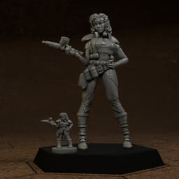 Natasha The Widow Maker 3d model