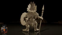 Itzakar Vesh of the Takar Tribe 3d model