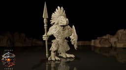Itzakar Vesh of the Takar Tribe 3d model