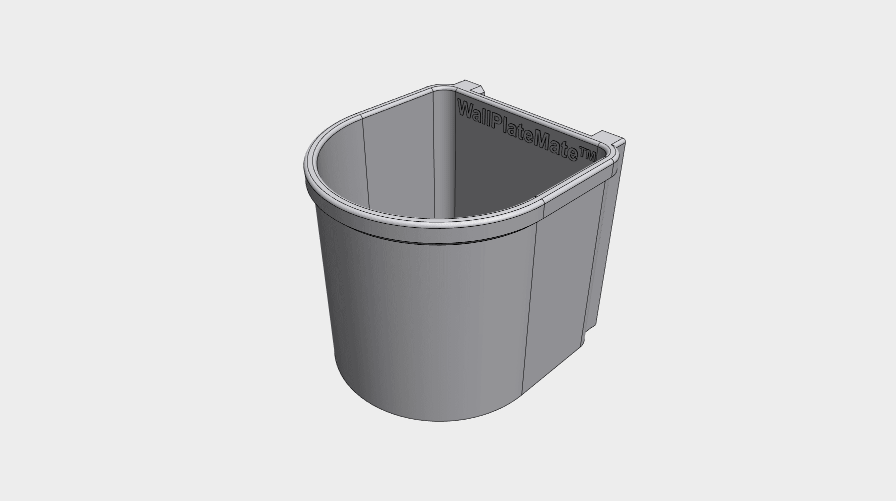 AC1 - Cylindrical Holder 76mm ID 3d model