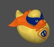 Super Duck 3d model