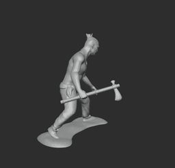 Toy Soldier Set: Indian 002 3d model