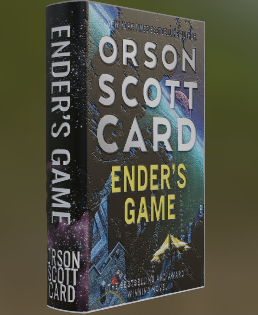 Ender's Game - Book Litho 3d model