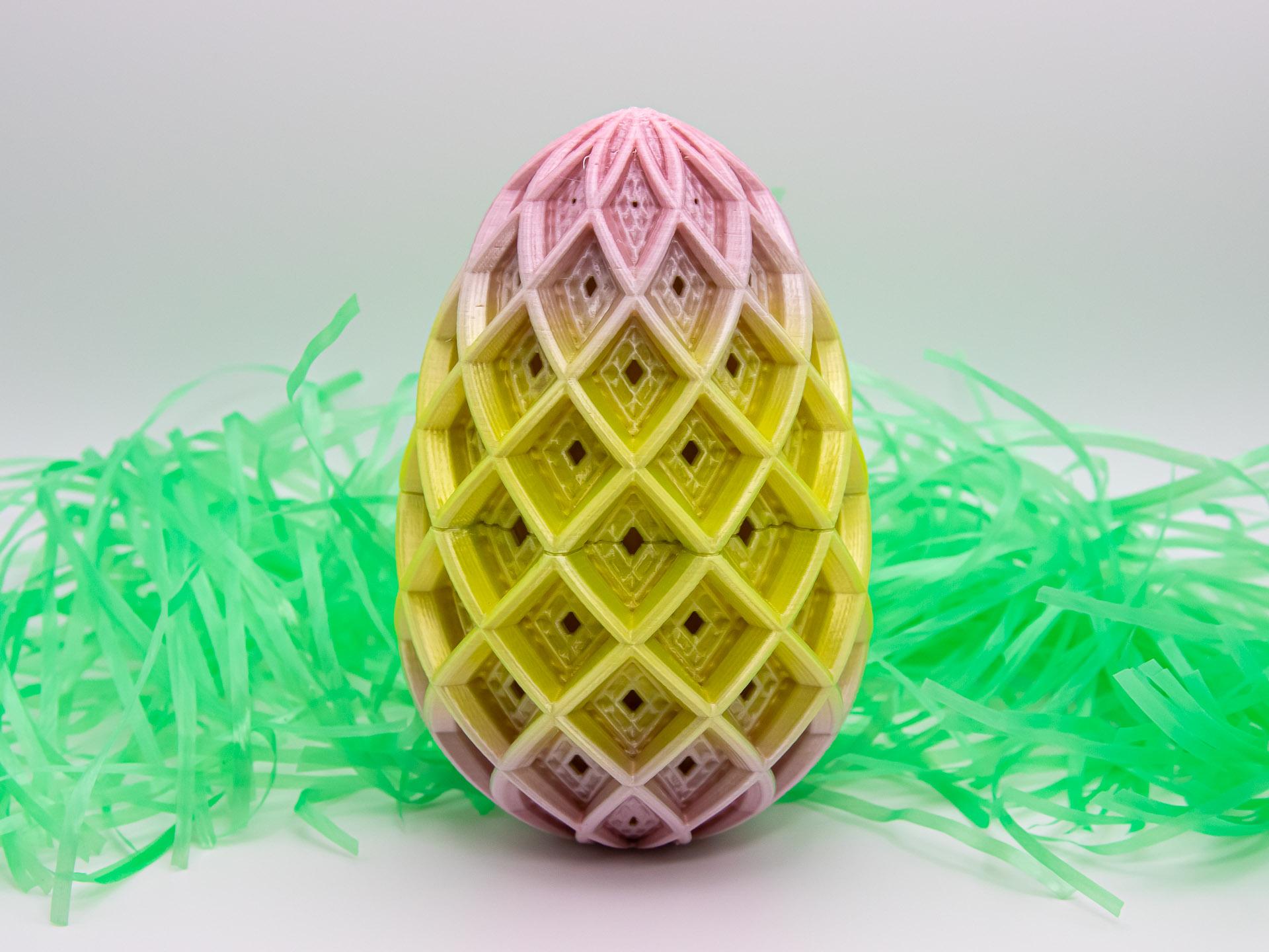 Fine Lattice Easter Egg 3d model