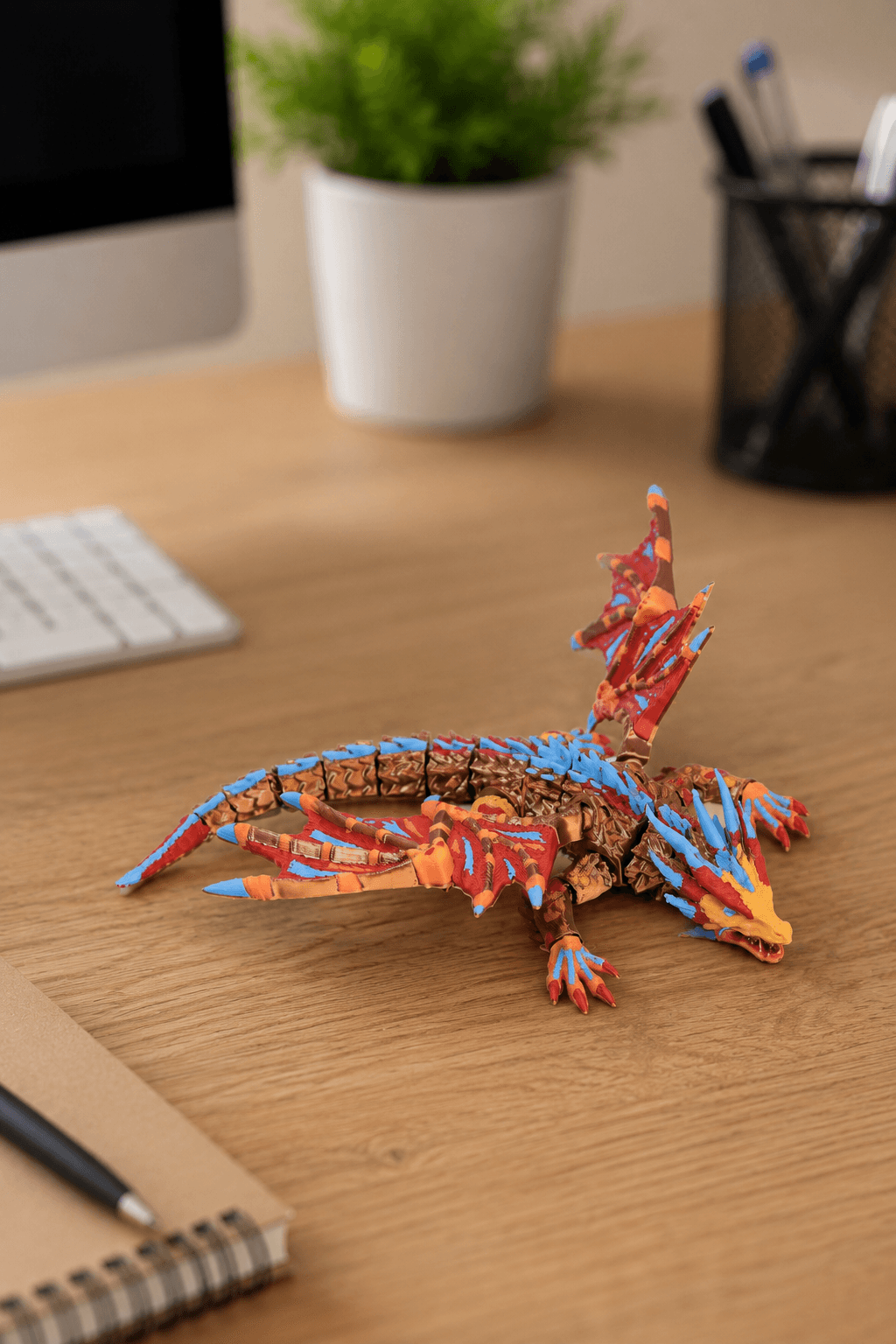 Dragon Flexi Toy 3d model